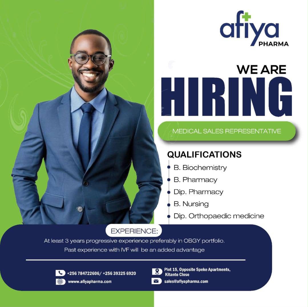 Medical Sales Representative at Afiya Pharma Ltd