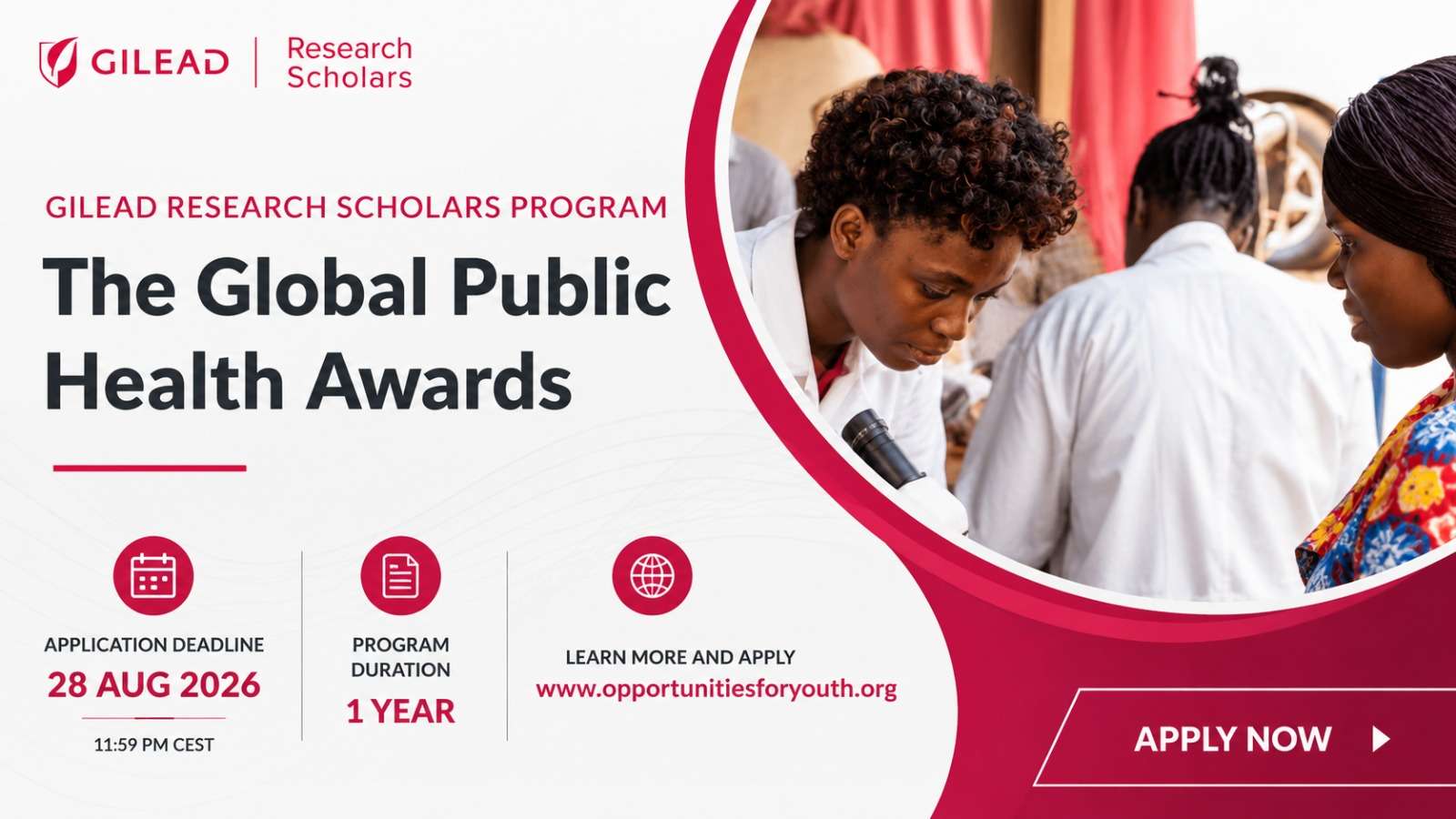 Gilead Global Public Health Awards 2026 at Gilead Sciences