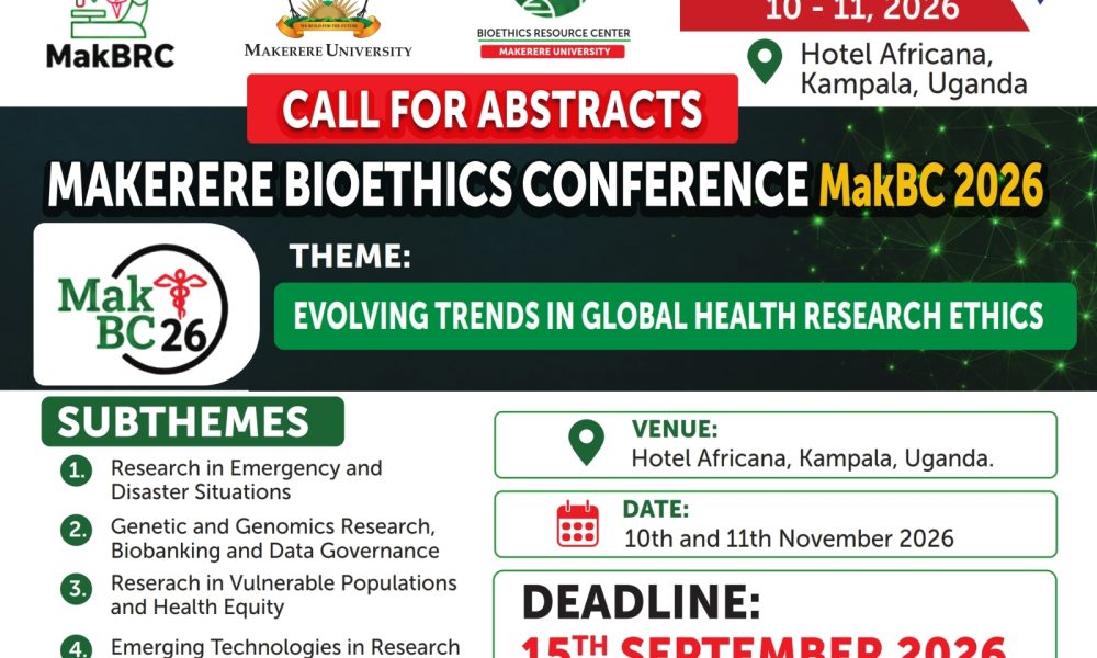 Makerere Bioethics Conference (MakBC) 2026 at Makerere University College of Health Sciences
