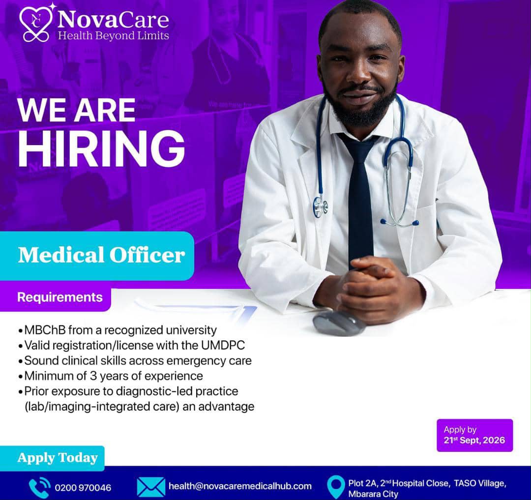 Medical Officer at NovaCare Medical Hub